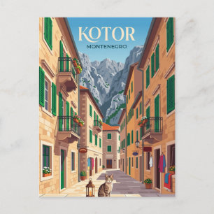 St. John's Alley Montenegro Postcard