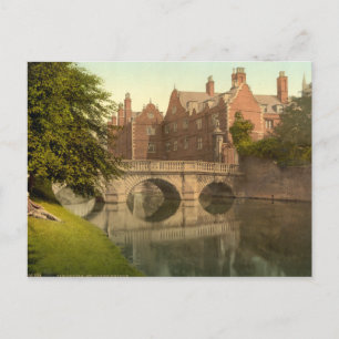 St John's Bridge, Cambridge, England Postcard