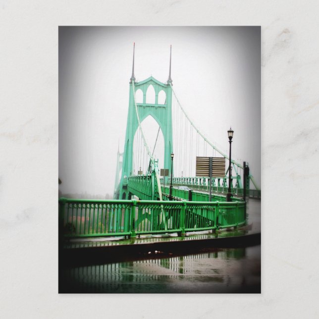 St Johns Bridge Postcard (Front)
