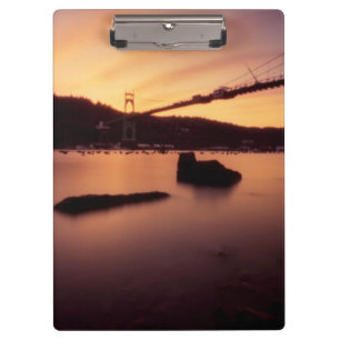 St Johns Bridge Sunset Clipboard