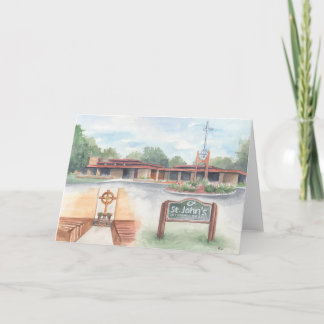 St. John's Church Evansville, WI - 5x7 Card