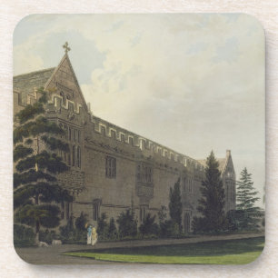 St. John's College seen from the garden, illustrat Coaster