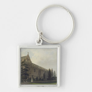 St. John's College seen from the garden, illustrat Key Ring