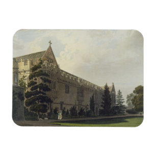 St. John's College seen from the garden, illustrat Magnet