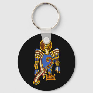 St. John's Eagle Celtic Knot Irish Mediaeval Art Key Ring