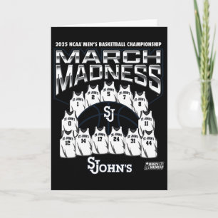 St. John's March Madness 2025 Men's Sketll Nil Card