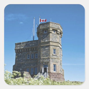 St. John's, Newfoundland, Canada, Cabot Tower, Square Sticker