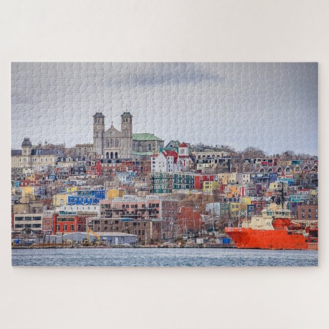 St Johns Newfoundland Canada Jigsaw Puzzle (Horizontal)