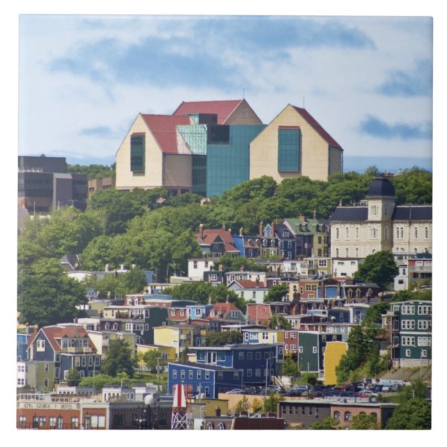 St. John's, Newfoundland, Canada, the 2 Ceramic Tile (Front)