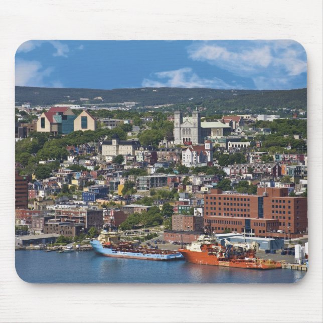 St. John's, Newfoundland, Canada, the coastline Mouse Pad (Front)
