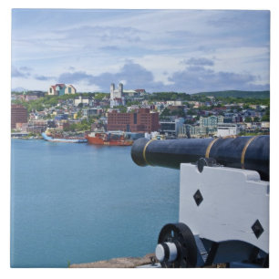 St. John's, Newfoundland, Canada, the waterfront Ceramic Tile