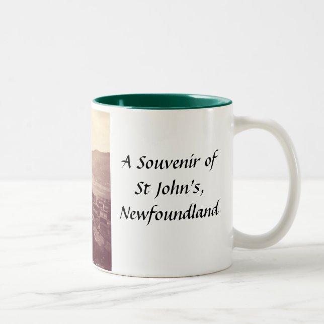 St John's, Newfoundland, Souvenir Mug (Right)