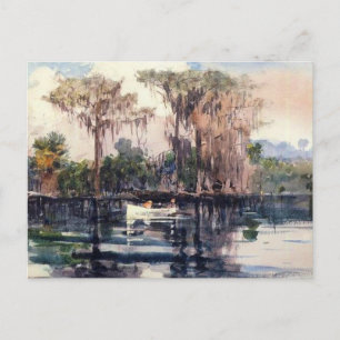St. John's River, Florida by Winslow Homer Postcard