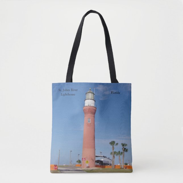 St. Johns River Lighthouse all over tote Bag (Front)