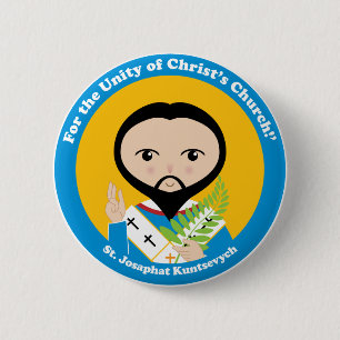 St. Josaphat Kuntsevych 6 Cm Round Badge