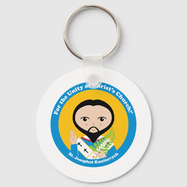 St. Josaphat Kuntsevych Key Ring (Front)