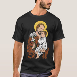 St Joseph and Child Jesus Consecration 2021 Cathol T-Shirt