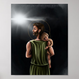 St. Joseph and the Child Jesus Print