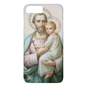 St. Joseph Baby Jesus Cross Lily iPhone 8 Plus/7 Plus Case