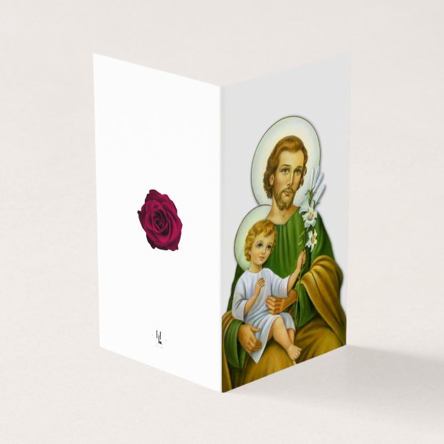 St. Joseph Catholic Condolence Thank You Cards (Outside)