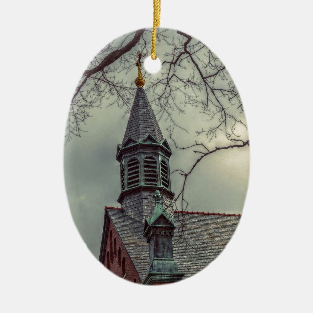 St Joseph Chapel Ceramic Ornament (Front)