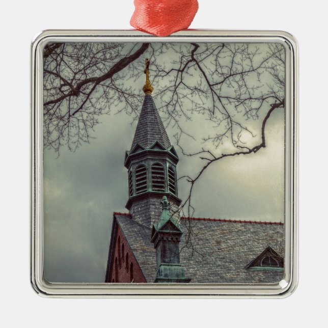 St Joseph Chapel Metal Tree Decoration (Front)