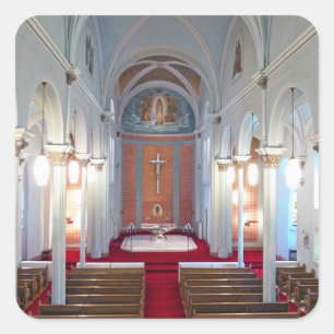 St. Joseph Chapel Square Sticker