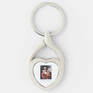 St. Joseph Feast Day with Infant Jesus Key Ring