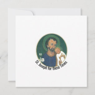 St. Joseph for these Times Card