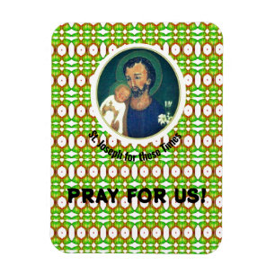 St Joseph for these Times Magnet