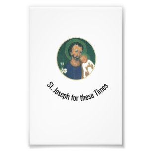 St. Joseph for these Times Photo Print
