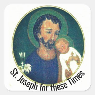 St. Joseph for these Times Square Sticker