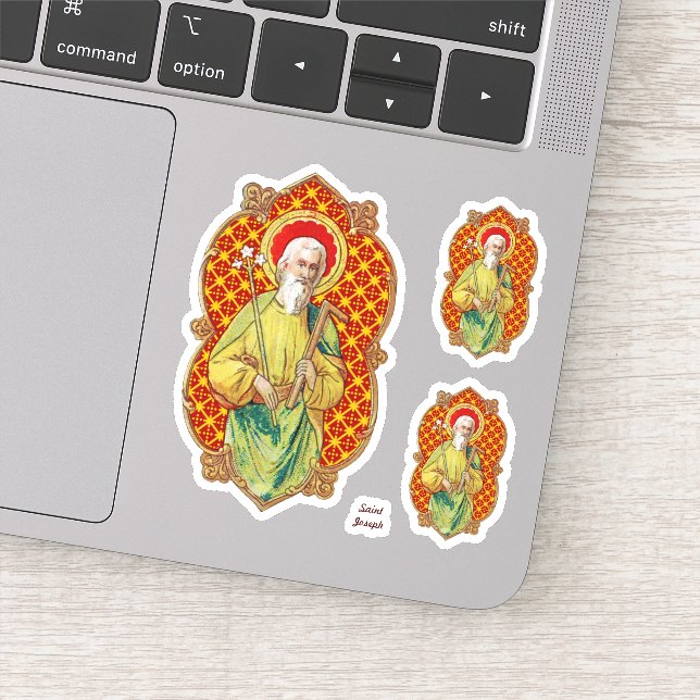 St. Joseph from a Trade Card (TC 01) (Detail)