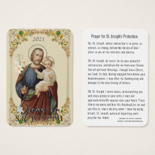 St. Joseph Jesus Protection Prayer Catholic