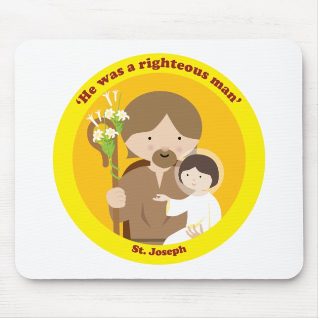 St. Joseph Mouse Pad (Front)