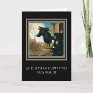 St. Joseph of Cupertino Catholic Prayer Card