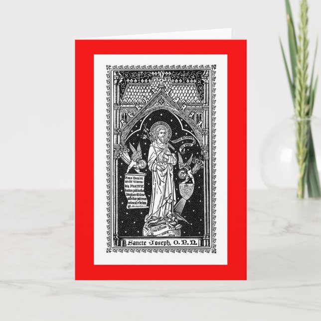 St. Joseph, Patron of the Church (DT 01) Card (Front)