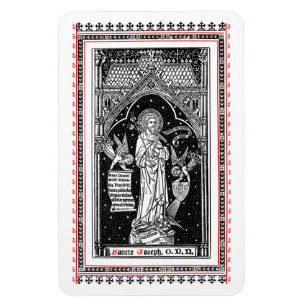 St. Joseph, Patron of the Church (DT 01) Magnet