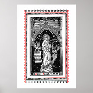 St. Joseph, Patron of the Church (DT 01) Poster