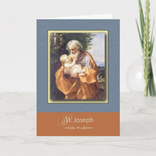 St. Joseph Pray For Us Card