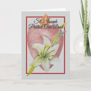St. Joseph Protect Our Dad Card Father’s Day