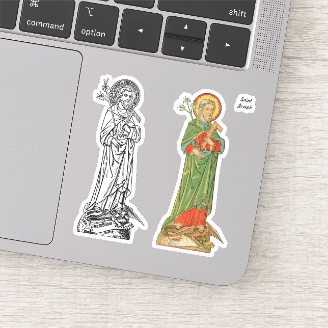 St. Joseph, Protector of the Church - 2 Different (Detail)
