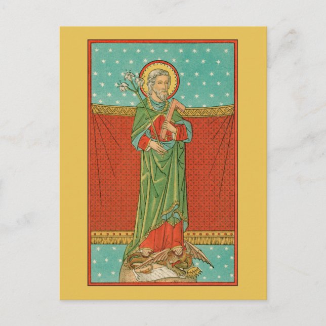 St. Joseph, Protector of the Church (VVP 09) Postcard (Front)