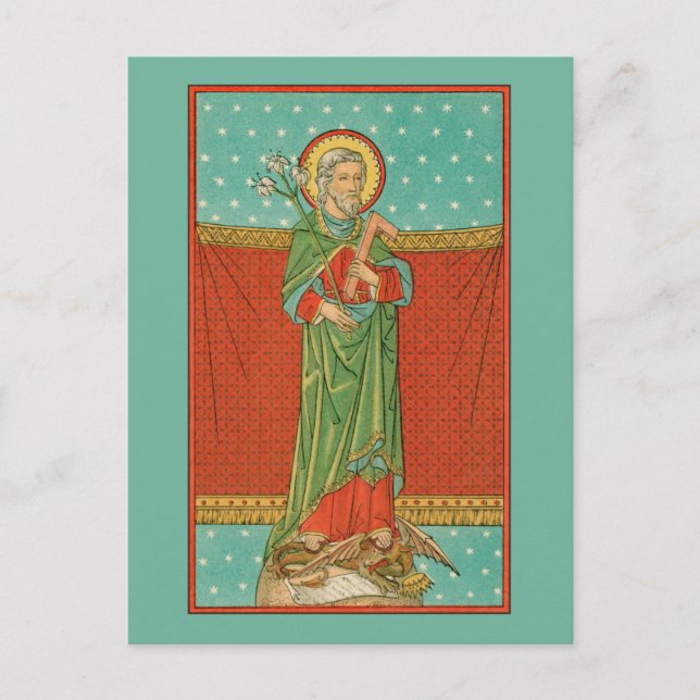 St. Joseph, Protector of the Church (VVP 09) Postcard (Front)