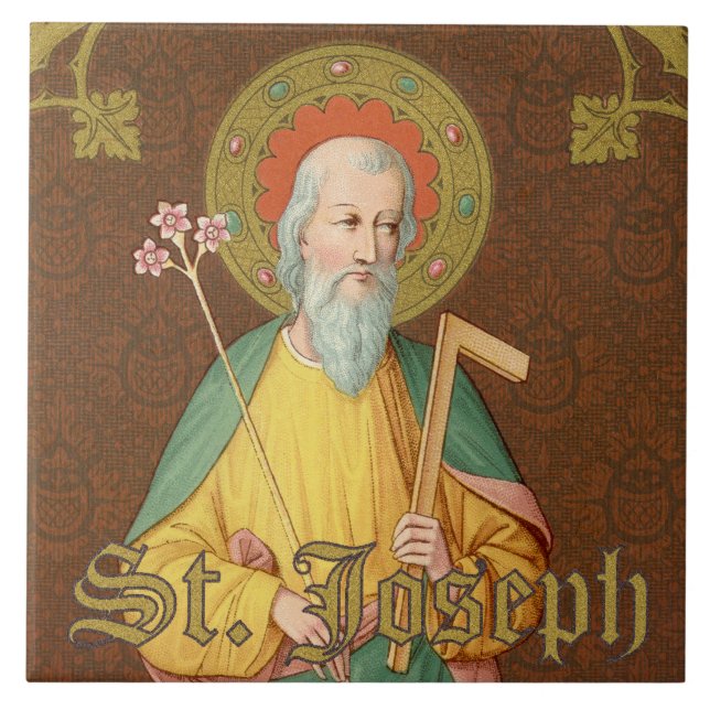St. Joseph (SAU 35) Ceramic Tile (Front)