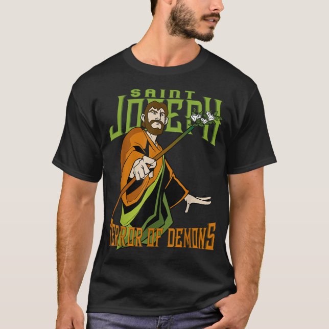 St Joseph Terror of Demons Consecration 2021 Catho T-Shirt (Front)