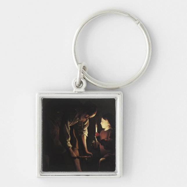 St. Joseph, the Carpenter, c.1640 Key Ring (Front)