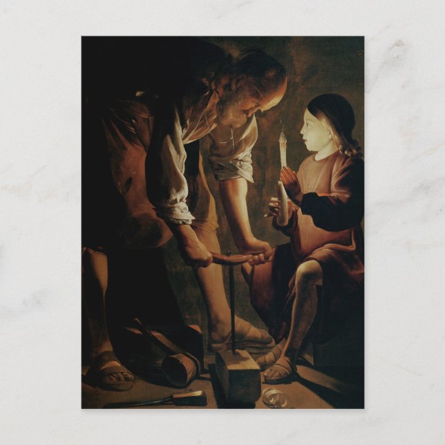 St. Joseph, the Carpenter Postcard (Front)