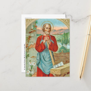 St. Joseph the Worker (BK 31) Postcard