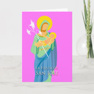 St. Joseph the Worker Feast Day in Spanish Card